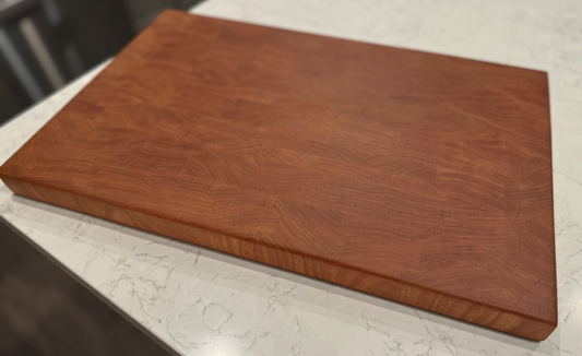 Handcrafted Cherry End Grain Cutting Board